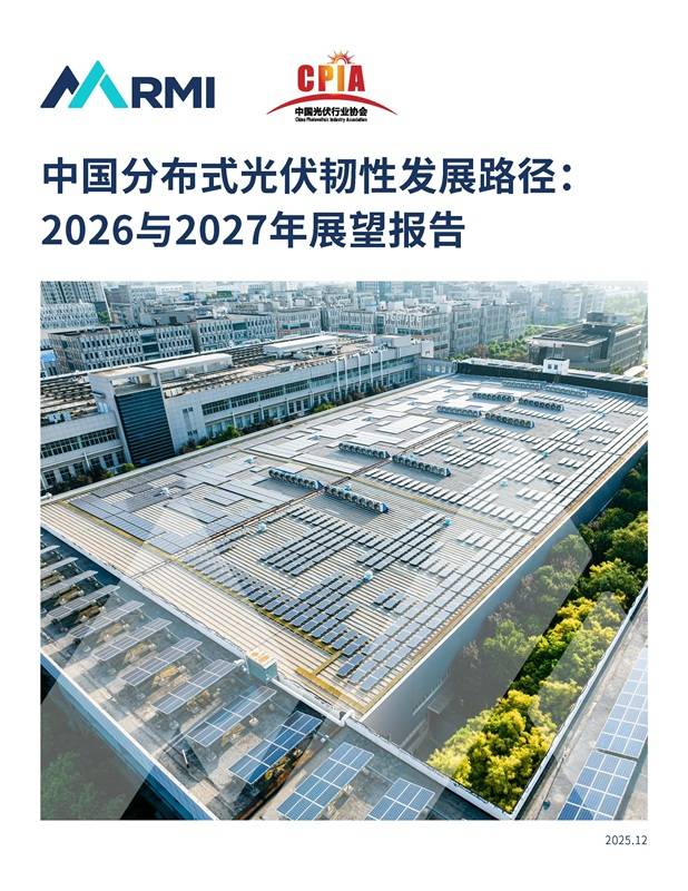 《中国分布式光伏韧性发展路径：2026与2027年展望报告》PDF免费下载